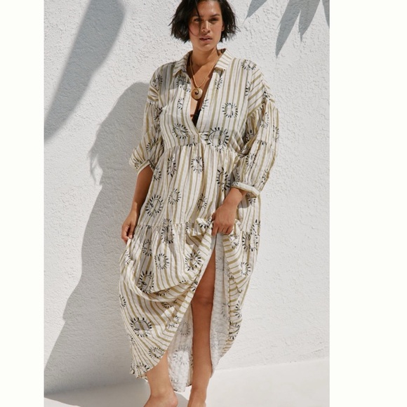 Anthropologie Dresses & Skirts - NWT Anthropologie The LouLou Avenue Carolita Printed Tiered Shirt Dress